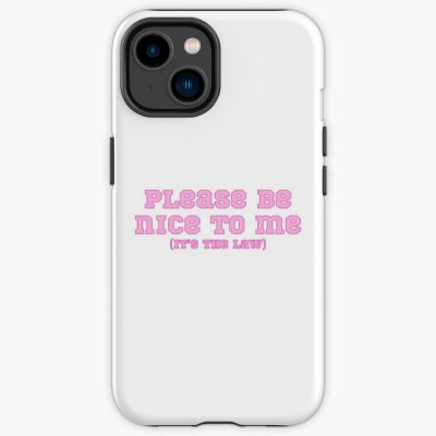 Please Be Nice To Me (It'S The Law) Kurtis Conner, Pink Iphone Case Official Kurtis Conner Merch