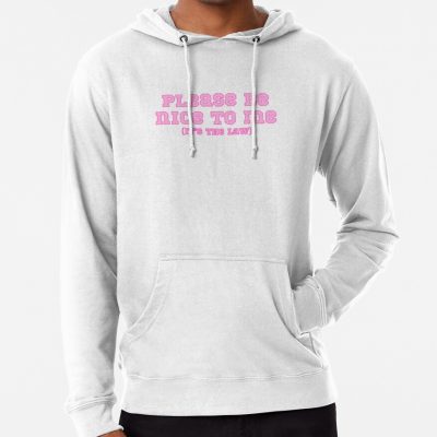 Please Be Nice To Me (It'S The Law) Kurtis Conner, Pink Hoodie Official Kurtis Conner Merch