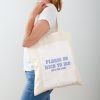 Please Be Nice To Me (It'S The Law) Kurtis Conner, Blue And Black Tote Bag Official Kurtis Conner Merch