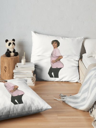 Kurtis Conner Is One Thicc Bih Throw Pillow Official Kurtis Conner Merch