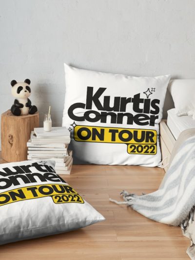 Kurtis Conner Merch Kurtis Conner On Tour Throw Pillow Official Kurtis Conner Merch