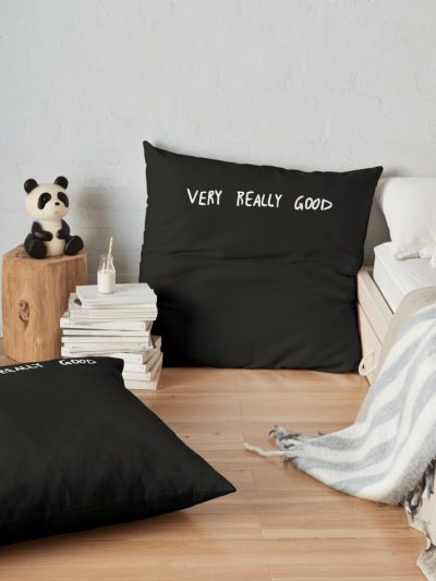 Funny Kurtis Conner Merch Very Really Good Throw Pillow Official Kurtis Conner Merch