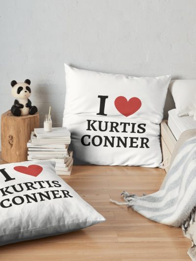 I Love Kurtis Conner Throw Pillow Official Kurtis Conner Merch