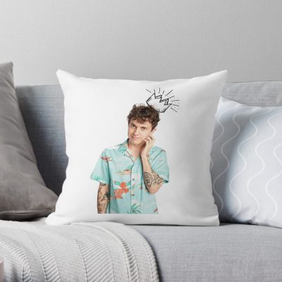 Kurtis Conner Prince Throw Pillow Official Kurtis Conner Merch