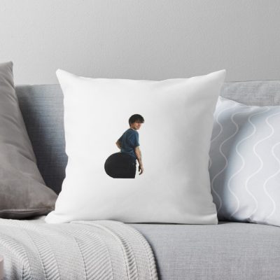 Thicc Kurtis Conner Throw Pillow Official Kurtis Conner Merch