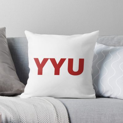 Yyu | A Kurtis Conner Tribute Throw Pillow Official Kurtis Conner Merch