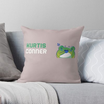 Kurtis Conner Throw Pillow Official Kurtis Conner Merch