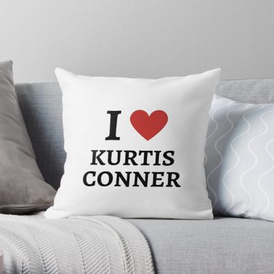 I Love Kurtis Conner Throw Pillow Official Kurtis Conner Merch