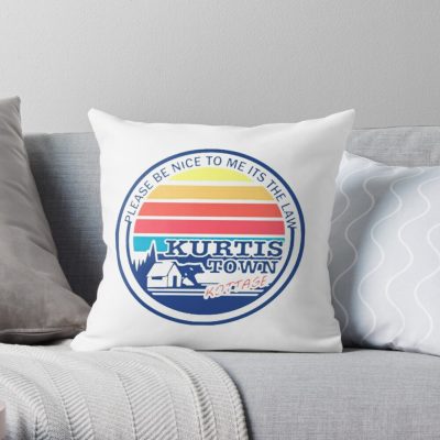 Kurtis Conner Throw Pillow Official Kurtis Conner Merch