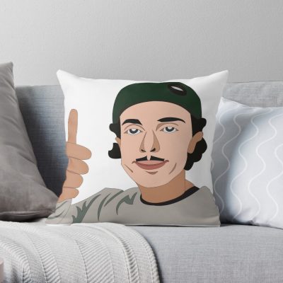 Kurtis Conner Vector Throw Pillow Official Kurtis Conner Merch