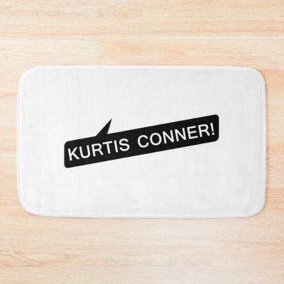 Kurtis Conner Merch Kurtis Conner Logo Bath Mat Official Kurtis Conner Merch