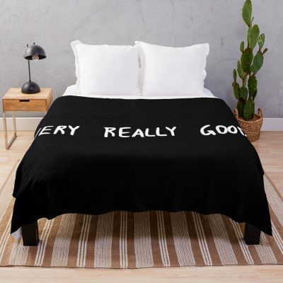 Funny Kurtis Conner Merch Very Really Good Throw Blanket Official Kurtis Conner Merch