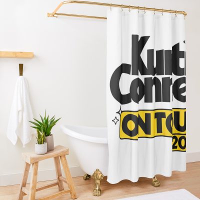 Kurtis Conner Merch Kurtis Conner On Tour Shower Curtain Official Kurtis Conner Merch