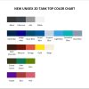 tank top color chart - Kurtis Conner Shop