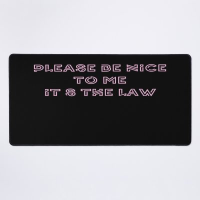 Please Be Nice To Me (It'S The Law) Kurtis Conner Mouse Pad Official Cow Anime Merch