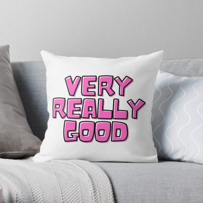 Very Really Good A Kurtis Conner Tribute Throw Pillow